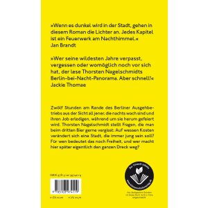 Thorsten Nagelschmidt - Arbeit - Roman - Gebundene Ausgabe